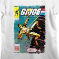 thumbnail image 2 of T-shirt à Col Rond Blanc à Manches Courtes pour Femmes G.I. Joe Snake Eyes Comic Cover - Moyen, 2 of 7