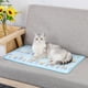 thumbnail image 5 of Estera de enfriamiento para mascotas de seda de hielo, mantas portátiles lavables para sofá de perros, cama de piso, asientos de automóvil, 5 of 9