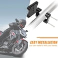 thumbnail image 2 of Universal Fit For Motorcycle GPS Navigation Phone Holder Mount Bracket Nice, 2 of 8