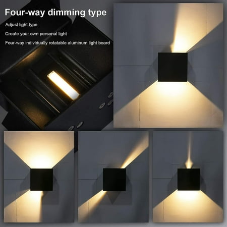 

4 Pack Indoor / Outdoor With Adjable Beam Warm Led S Ip65 Lamp For Bed