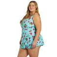 thumbnail image 6 of Sporti Plus Size Summer Picnic Swim Dress, Scoop Neck, Seamless (Women's Plus), 6 of 10