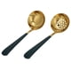 thumbnail image 4 of 2 uds cuchara de sopa de acero inoxidable cuchara ranurada espumadera cubiertos vajilla juegos de utensilios de cocina, 4 of 8