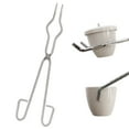 thumbnail image 4 of Pinzas de crisol de 40 cm, suministros de laboratorio de Metal, abrazadera de sujeción de vaso de acero inoxidable, 4 of 5