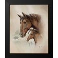 thumbnail image 2 of Manning, Ruane 20x24 Black Modern Framed Museum Art Print Titled - Race Horse I, 2 of 5