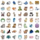 thumbnail image 5 of 100 pegatinas de animales, cosas lindas para niños, vinilo impermeable Ka, 5 of 5