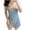 Gray, variant on Diufon Women's Nightgowns Soft Stain Lace Patchwork Deep V Spaghetti Strap Camisole Nightdress Thin Silk Pajamas