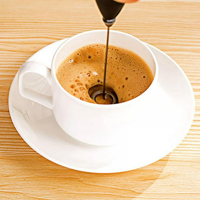 Hot Drinks Milk Coffee Frother Handheld Foamer Whisk Mixer Stirrer