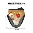 thumbnail image 3 of Pofeuu Christmas Snowman Gift Print Thickened Mini Silicone Oven Mitts Heat Resistant, Rubber Oven Mitt Gloves, Finger Pinch Grips, Pot Holder, Silicone Potholder, 3 of 7