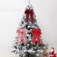 thumbnail image 3 of Lazo de Navidad, artesanía rústica de arpillera, lazo de corona para la decoración de la cocina, para la boda y las fiestas, 3 of 5