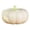 White, variant on Large Pumpkin Snack Tray with Lid, Double-Layer 3-Compartment Serving Container, PP Plastic Candy Box for Halloween Christmas Party (Yellow)