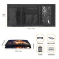 thumbnail image 6 of CHAQLIN Basketball Trifold Card Wallet, Polyester Fabric Portable Pocket Wallet, Coin Purse Organizer for Kids Outdoor Sports Daily Use, 6 of 7
