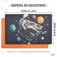 thumbnail image 6 of Yayeee Doormat for Indoor Entrance 32" x 20" Non Slippery Floor Rug, Black Record, 6 of 8