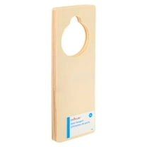 12 Packs: 6 ct. (72 total) Door Hangers Wood by Creatology