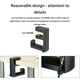 thumbnail image 3 of Methold Soporte para auriculares Gancho para colgar Auriculares para juegos Soporte de almacenamiento para pantalla Soporte ajustable para Cables de audio/vídeo negro/giratorio de 360°, 3 of 6