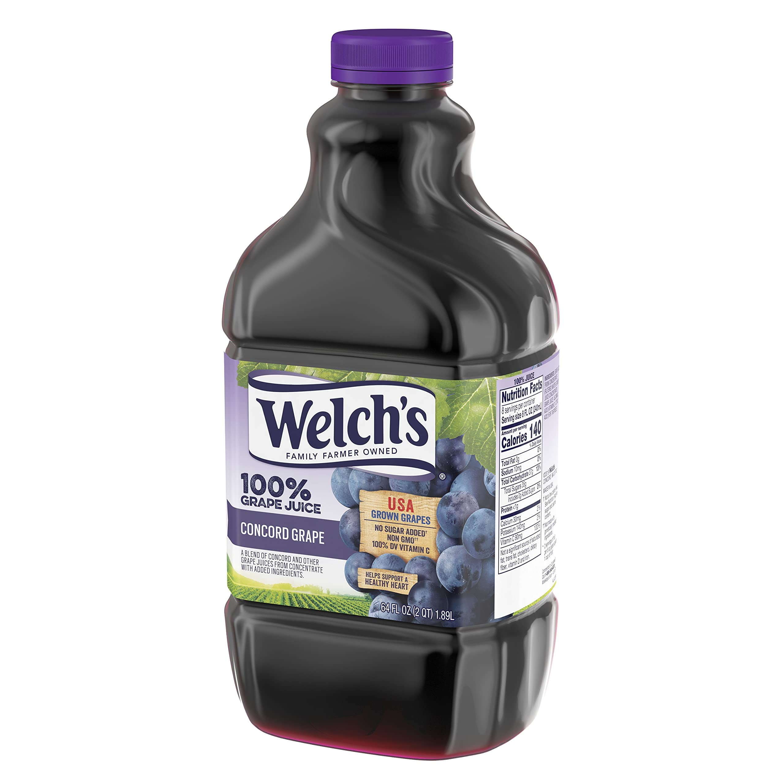 Welch's Grape Juice, Concord, 64 Oz (Pack of 3)