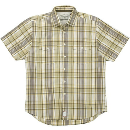 Big Men's Hampton Plaid Short Sleeve Shirt