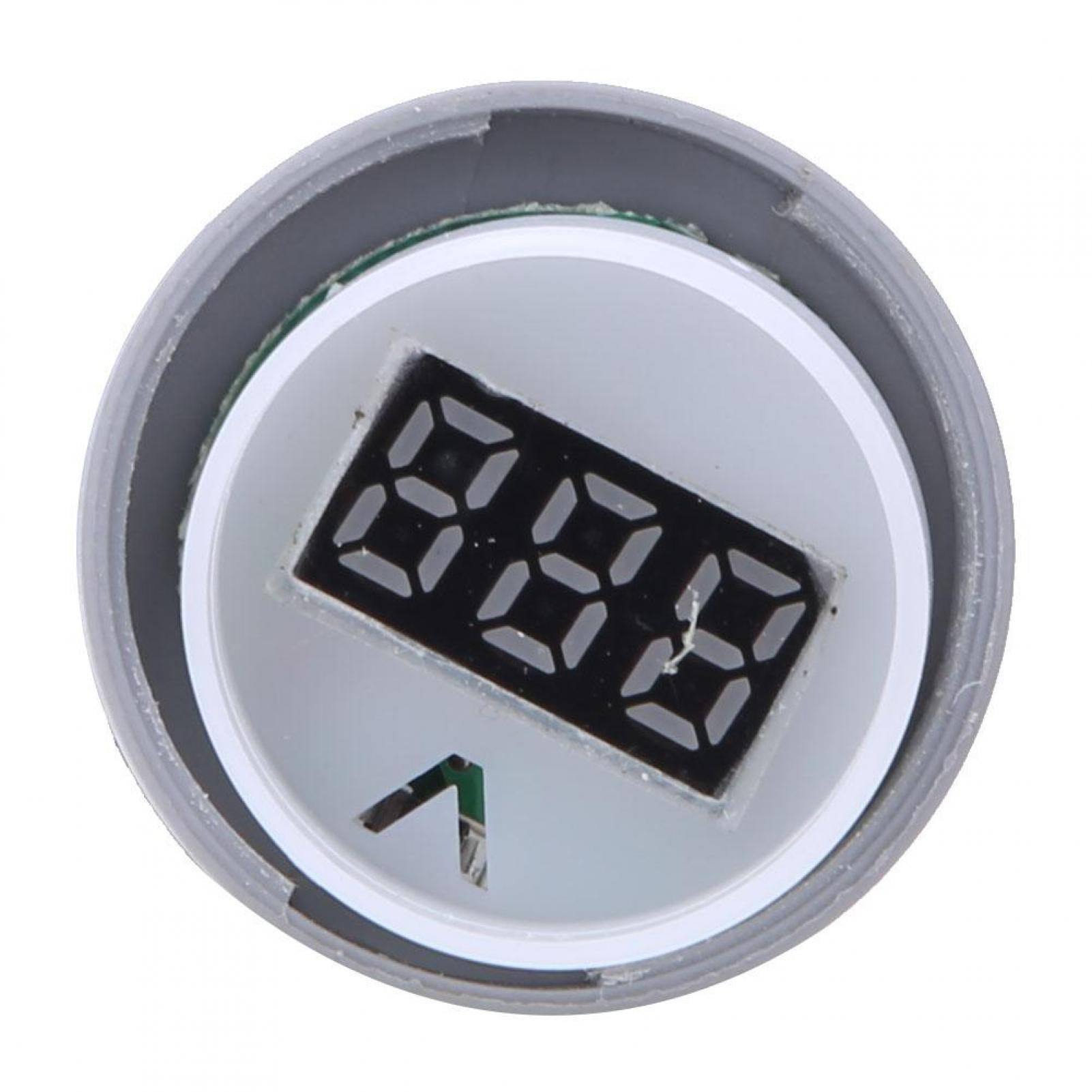 Blue AC 60V-500V LED Indicator Digital Display AC Voltmeter AD16-22DS Indicator for Mechanical Equipment Blue AC 60V-500V LED Indicator Digital Display AC Voltmeter AD16-22DS Indicator for Mechanical Equipment