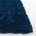 thumbnail image 3 of SAFAVIEH Rainbow Rosalin Solid Shag Area Rug, Navy, 6' x 9', 3 of 7