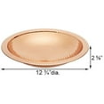 thumbnail image 4 of Achla Hammered Copper Bird Bath, 4 of 6