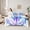 White Blue 02, variant on Homewish Western White Horse Twin Bedding Sets 7-Piece for Women, Romantic Pink Rose Bedding Comforter Set, Kawaii Rustic Animal Reversible Sheet Sets, Luxury Bedroom Decor