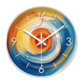 thumbnail image 1 of Reloj de pared moderno abstracto que no hace tictac, silencioso, 30 cm, 1 of 1