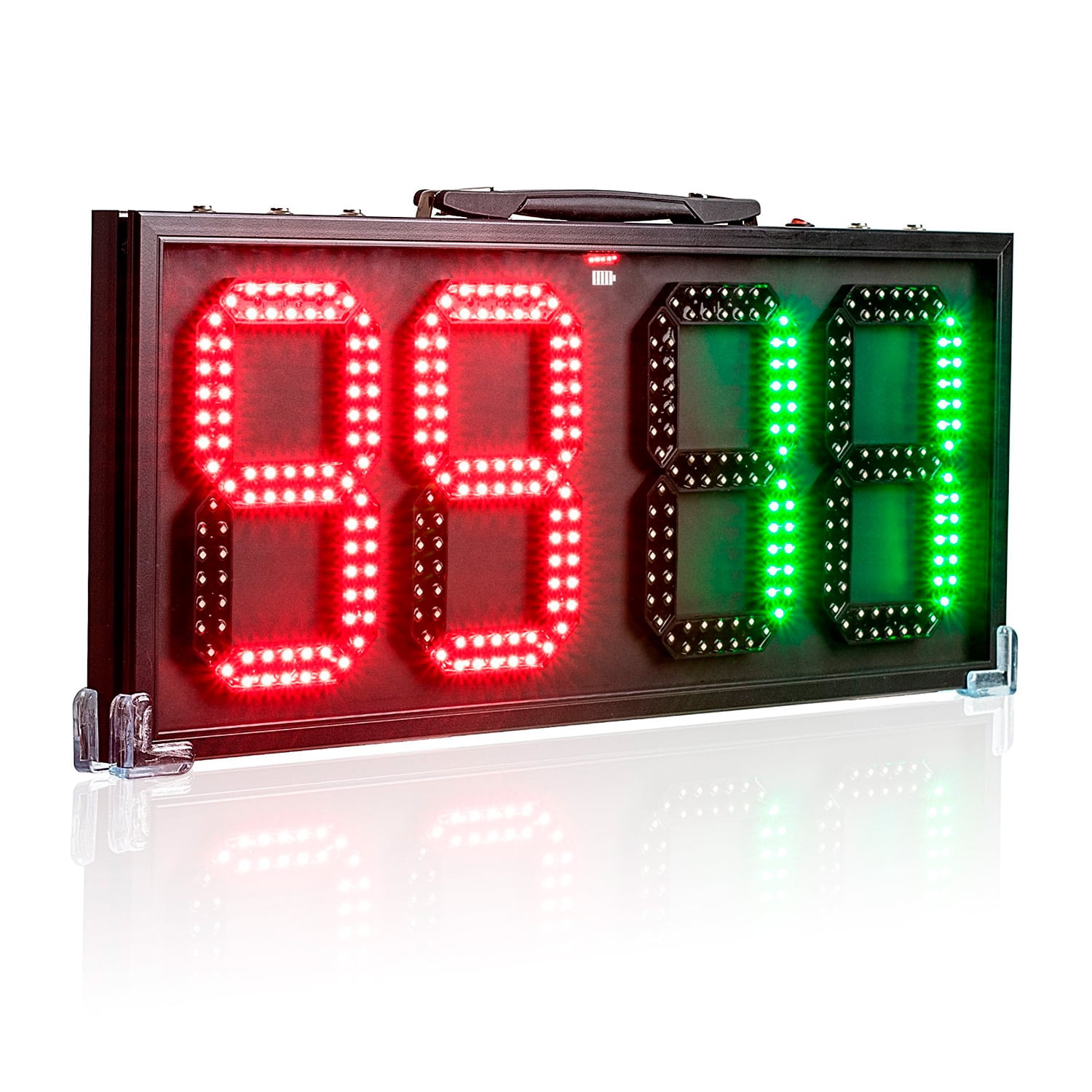 Tablero Electronico Futbol - Mk-3037A Doble Lado