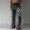Dark Gray, variant on EGNMCR Men's Lightweight Pants, Cargo Pants Men, Linen Pants Men, Mens Casual Loose Fit Elastic Waist Pants Men's Summer Cotton And Wide Leg Pants Printed Lace Up Sports Pants Casual Pants Men Pants