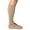 Tan-Khaki, variant on Sigvaris Style 821 Men's Microfiber 15-20 Knee High Compression Socks Tan-Khaki SS Short