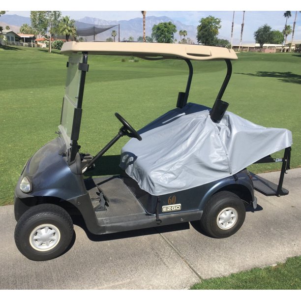 Covered Living Waterproof Vinyl Golf Cart Bench Seat Cover Weatherproof