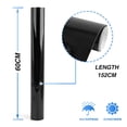 thumbnail image 2 of Unique Bargains Gloss Black Bubble Free Self Adhesive Car Vinyl Film Wrap Sticker Decal 60" x 24", 2 of 5