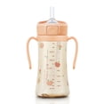 thumbnail image 2 of Copa Sippy Cup GROSIMI con tapa abatible, a prueba de derrames, PPSU, 300 ml, para niños pequeños, 2 of 2