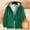 #001-Green, variant on Nokdvo Fleece Jacket Men Winter Coat Full Zip Sherpa Hoodies with Pockets Big and Tall Long Sleeve Sweatshirts Loose Drastring Jacket Green L