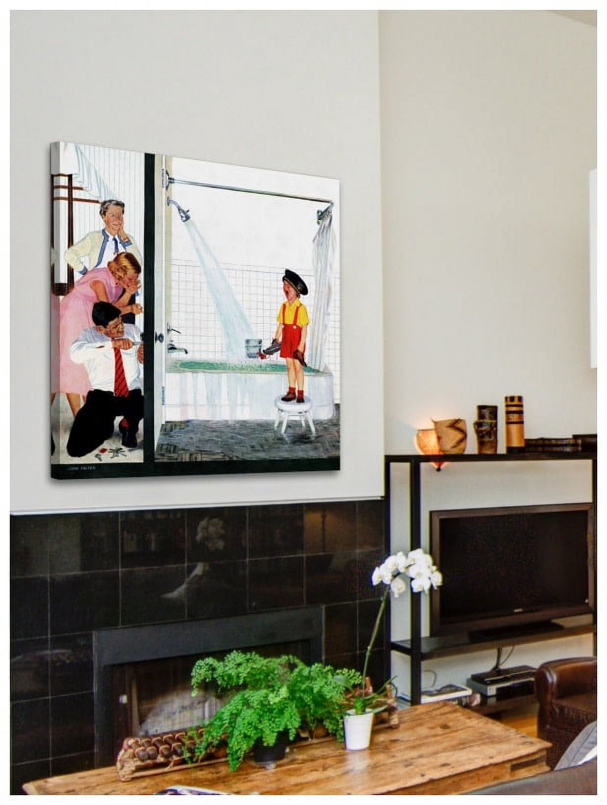 Marmont Hill "Bath" by Curtis Painting Print on Canvas