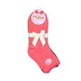 thumbnail image 2 of 247 Frenzy Women's Essentials Mopas PACK OF 6 Plush Soft Fuzzy Winter Crew Socks with Non-Skid Floral Grips - PLAIN1, 2 of 2