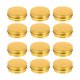 thumbnail image 1 of CRILSTYLEO 12Ud Envases Metálicos De Aluminio Dorados Con Tapa De Rosca Para Crema Y Cosméticos, 1 of 6