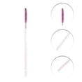 thumbnail image 3 of Unique Bargains 50 Pcs Disposable Eyelash Brush for Bathroom Pink Rose Red Plastic Nylon, 3 of 5