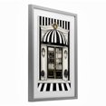 thumbnail image 2 of Stupell Industries Art Deco Paris Storefront Facade Gray Framed Print Under Glass, 17 x 23, by Petals Prints Design, 2 of 8