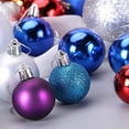 thumbnail image 5 of LINLIN 24pcs Christmas Ball Set, Christmas Baubles Ornaments 4cm Christmas Balls Baubles Christmas Tree Ball Ornaments Xmas Decoration, 5 of 8