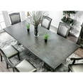 thumbnail image 3 of Bowery Hill Wood Extendable Dining Table in Gray, 3 of 6