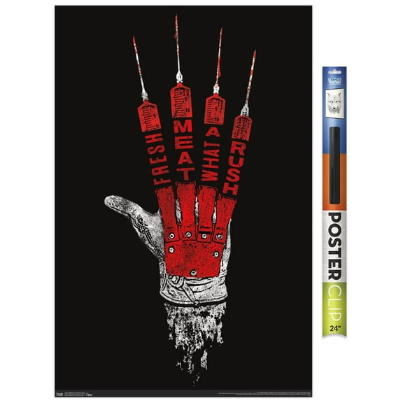 A Nightmare on Elm Street - Hand Wall Poster, 22.375" x 34"