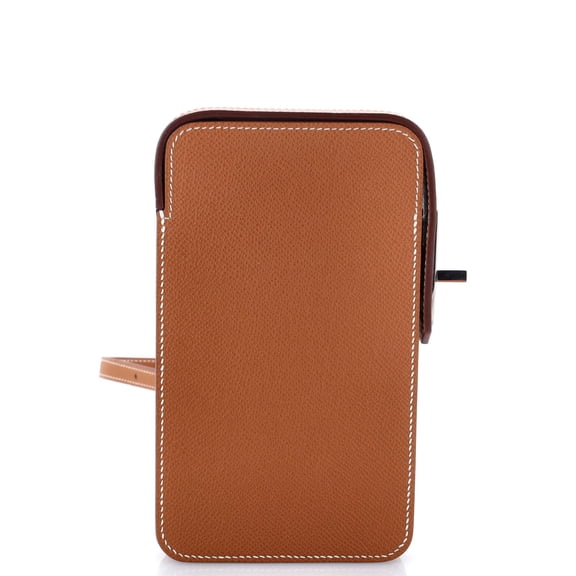 Pre-Owned Hac a Box Phone Case Epsom By Rebag