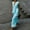 Blue, variant on Womens 2 Piece Outfits Sleeveless V-Neck Ruffled Hem Top with Button Detail and Wide Leg Pants with Pockets Casual Summer Matching Pants Set for Daily Wear