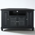 thumbnail image 3 of Crosley Cambridge 48" Corner TV Stand in Black, 3 of 6