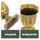 thumbnail image 5 of OHOIOLLA Maceta Europea De Hierro Dorado Estilo Vintage Para Y De, 5 of 6