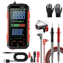 2026 USB Rechargeable Digital Multimeter, 6000 Counts Large Color Screen & Backlight, FS899L Smart multimeter Automatic Tester for Home Automotive Industrial Applications Electrical Issues（1set)