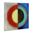 thumbnail image 2 of Stupell Industries Modern Round Structured Color Block Canvas Art, 17 x 17, by Matthew Finger, 2 of 8