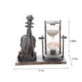thumbnail image 3 of Rbaofujie Decorations for BedroomVintage Hourglass Windmill Home Table Ornament-living Room Bedroom Bookshelf TV Cabinet Desk Decorative Statue Ornament Centerpiece Decorations Silver, 3 of 8