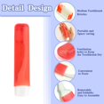 thumbnail image 4 of Juego de cepillos de dientes de viaje ysuwekslu de 3 piezas con funda para acampar en casa, 4 of 7