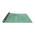 thumbnail image 2 of Ahgly Company Indoor Rectangle Abstract Light Blue Modern Area Rugs, 2' x 5', 2 of 4