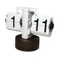 thumbnail image 3 of deevoka Auto Flip Clock Creative Automatic Page Turning Clock for Hotel Office Decor white, 3 of 9